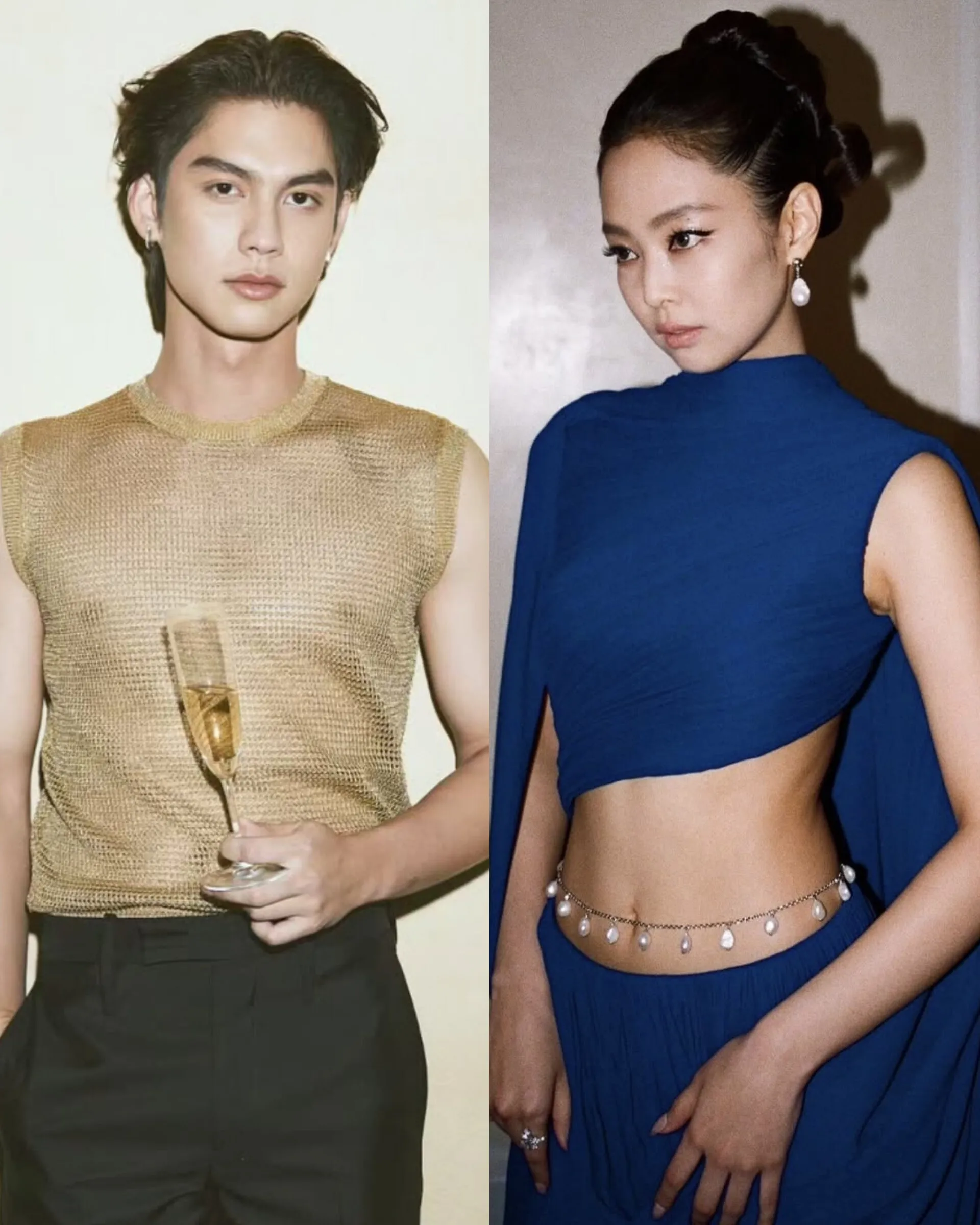 Jennie Kim and Bright