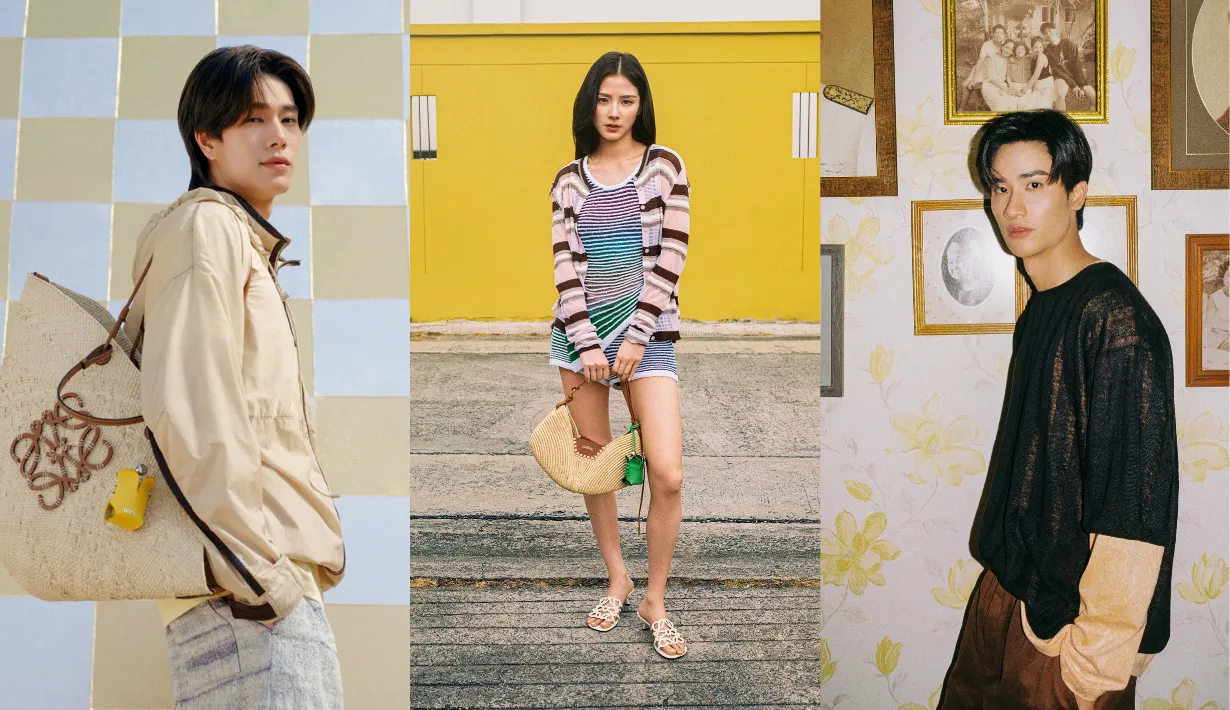 LOEWE ฉลองสงกรานต์ 2026 ผ่านแคมเปญพิเศษร่วมกับ 'ใบเฟิร์น-เต-ภูวินทร์' และคอลเล็กชั่น Paula’s Ibiza