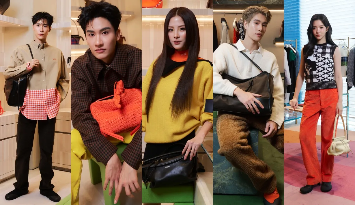 loewe, loewe thailand, เต ตะวัน loewe, ใบเฟิร์น loewe, ภูวินทร์ loewe