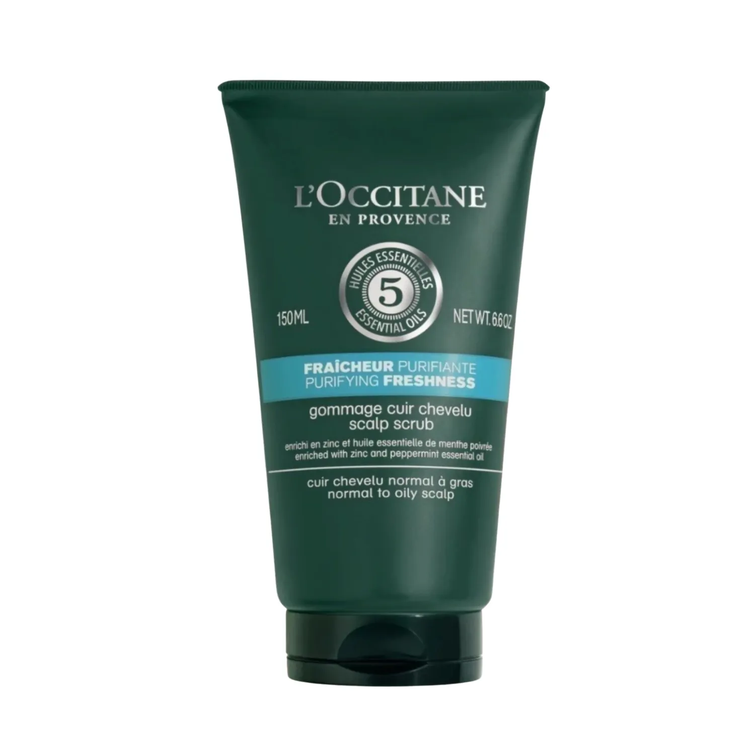 5 Essential Oils Freshness Scalp Scrub (ราคา 1,250 บาท) จาก L'Occitane