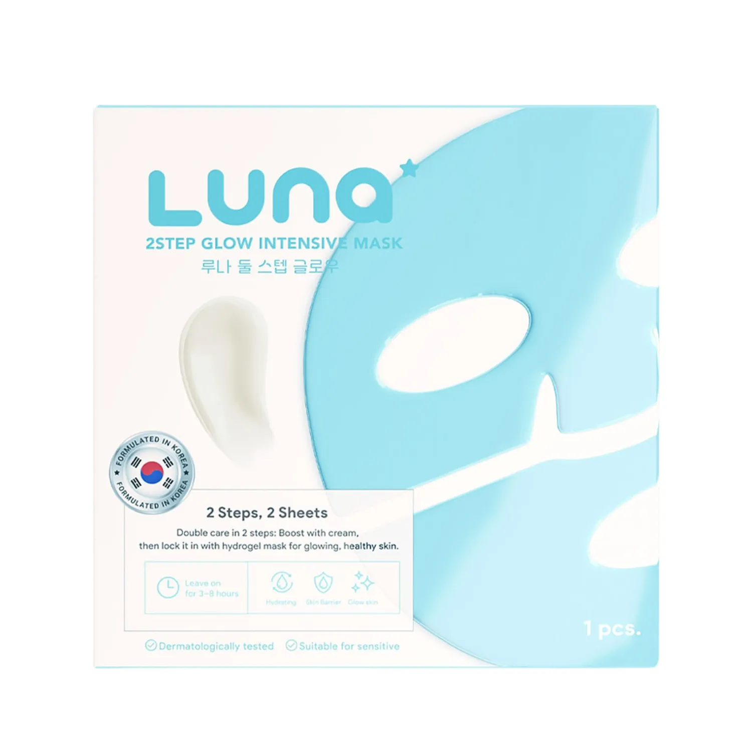 2 Step Glow Intensive Mask (ราคา 159 บาท) จาก Luna