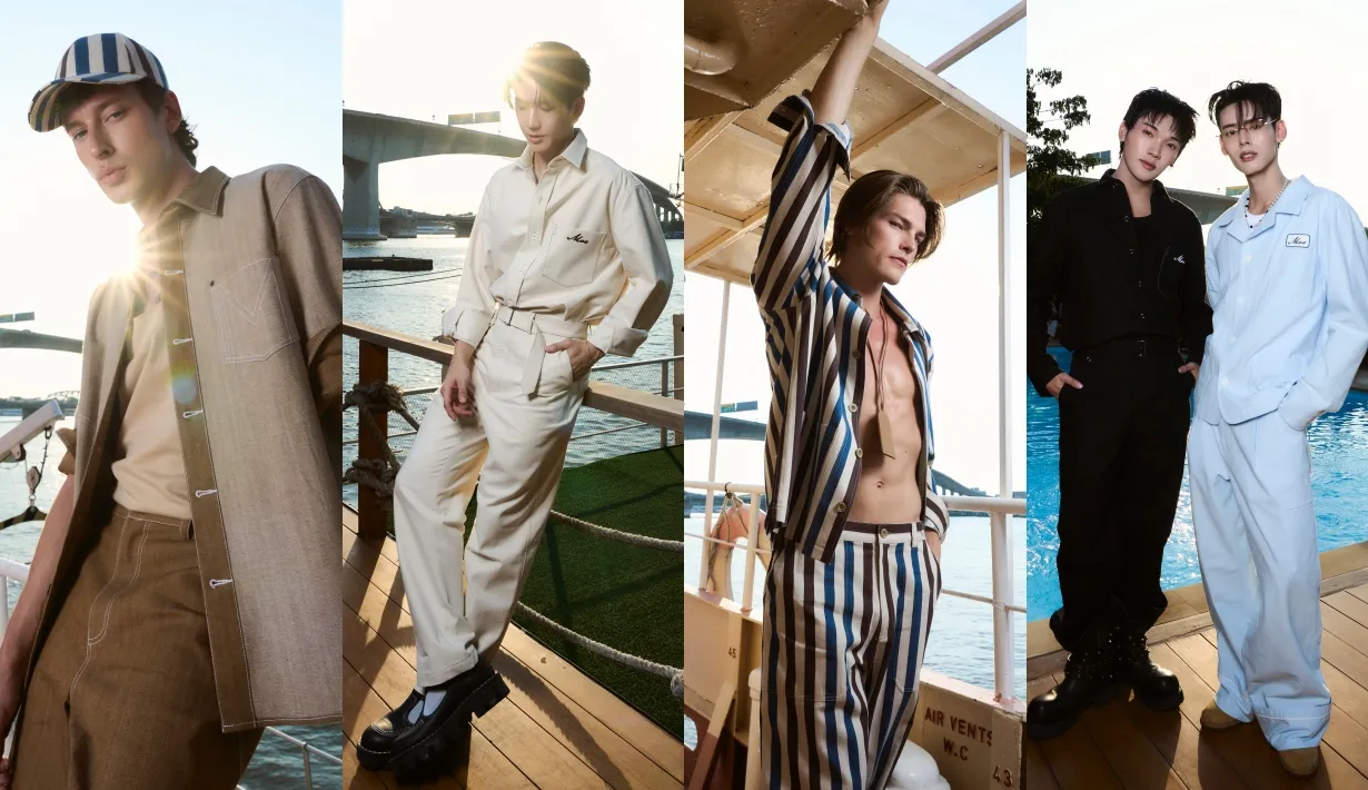 รวมภาพเซเลบริตี้หนุ่มพร้อมแบ็กสเตจจากโชว์ MOO Bangkok ‘24-Hr Full Service’ แบบครบถ้วน