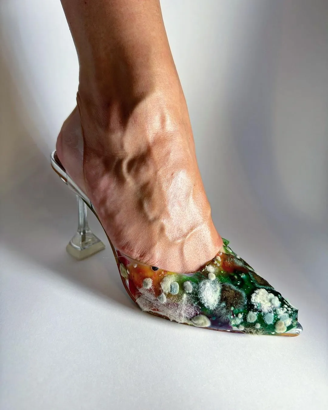 Mould Heels, รองเท้า, รองเท้าส้นสูง, รองเท้าขึ้นรา, ขึ้นรา