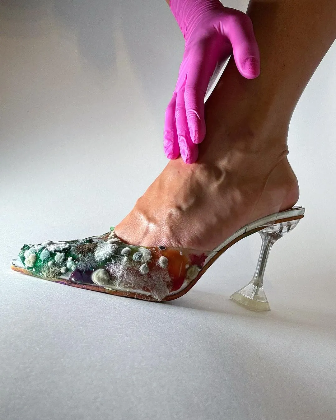 Mould Heels, รองเท้า, รองเท้าส้นสูง, รองเท้าขึ้นรา, ขึ้นรา