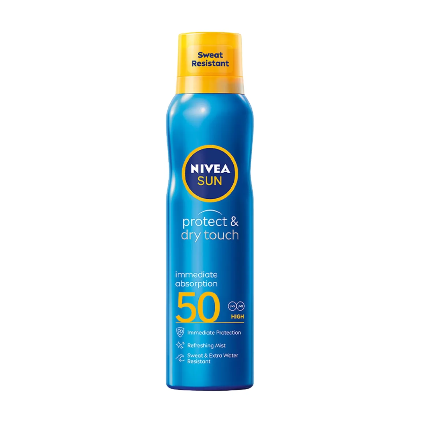 Sun Protect & Dry Touch Refreshing Mist SPF50 (ราคา 559 บาท) จาก NIVEA