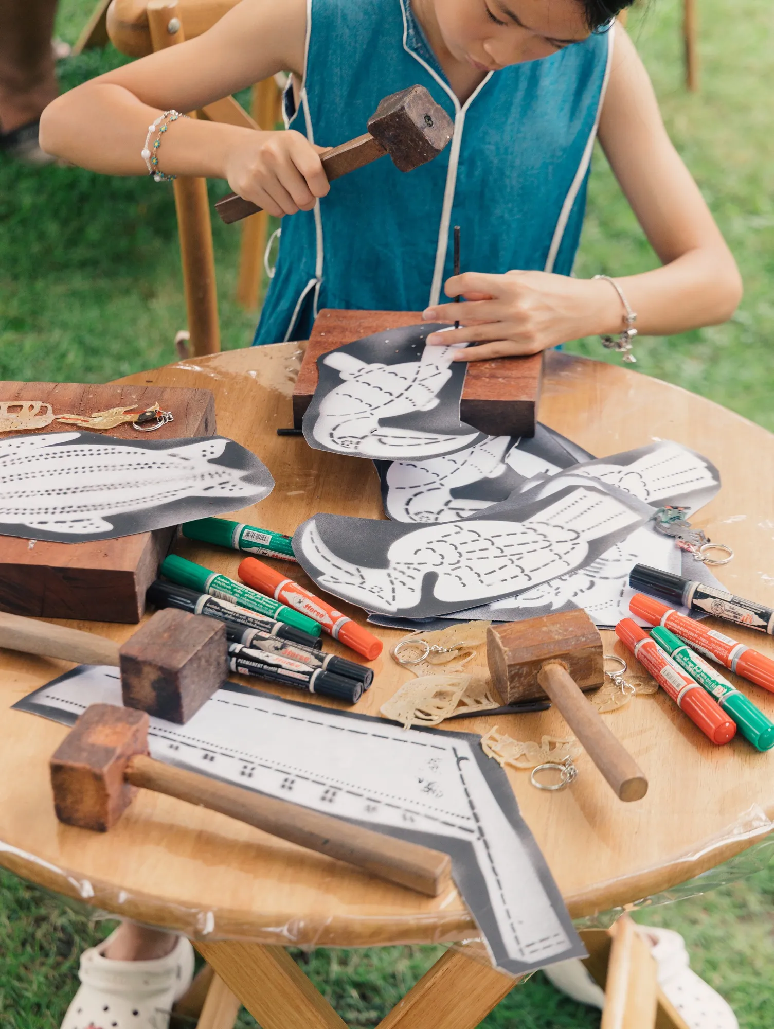 Nang Talung Puppet Workshop by Watee Subsin sol festival 2025