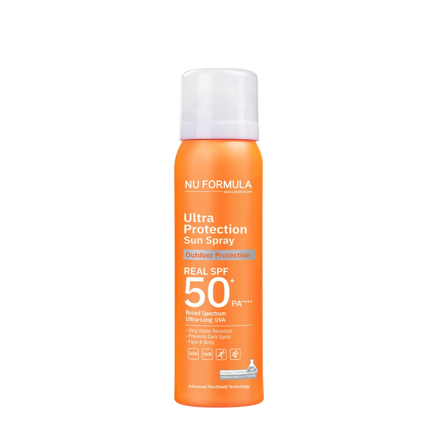 Ultra Protection Sun Spray Real SPF50+ PA++++ (ราคา 490 บาท) จาก Nu Formula