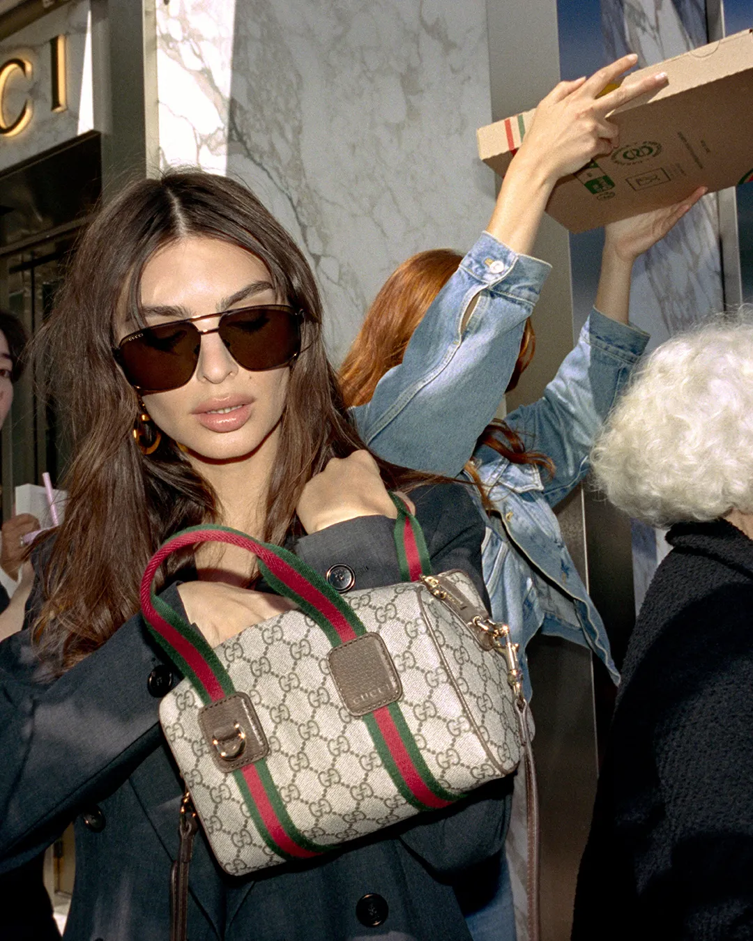 Emily Ratajkowski Gucci