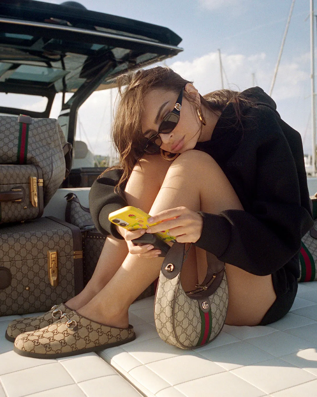 Emily Ratajkowski Gucci