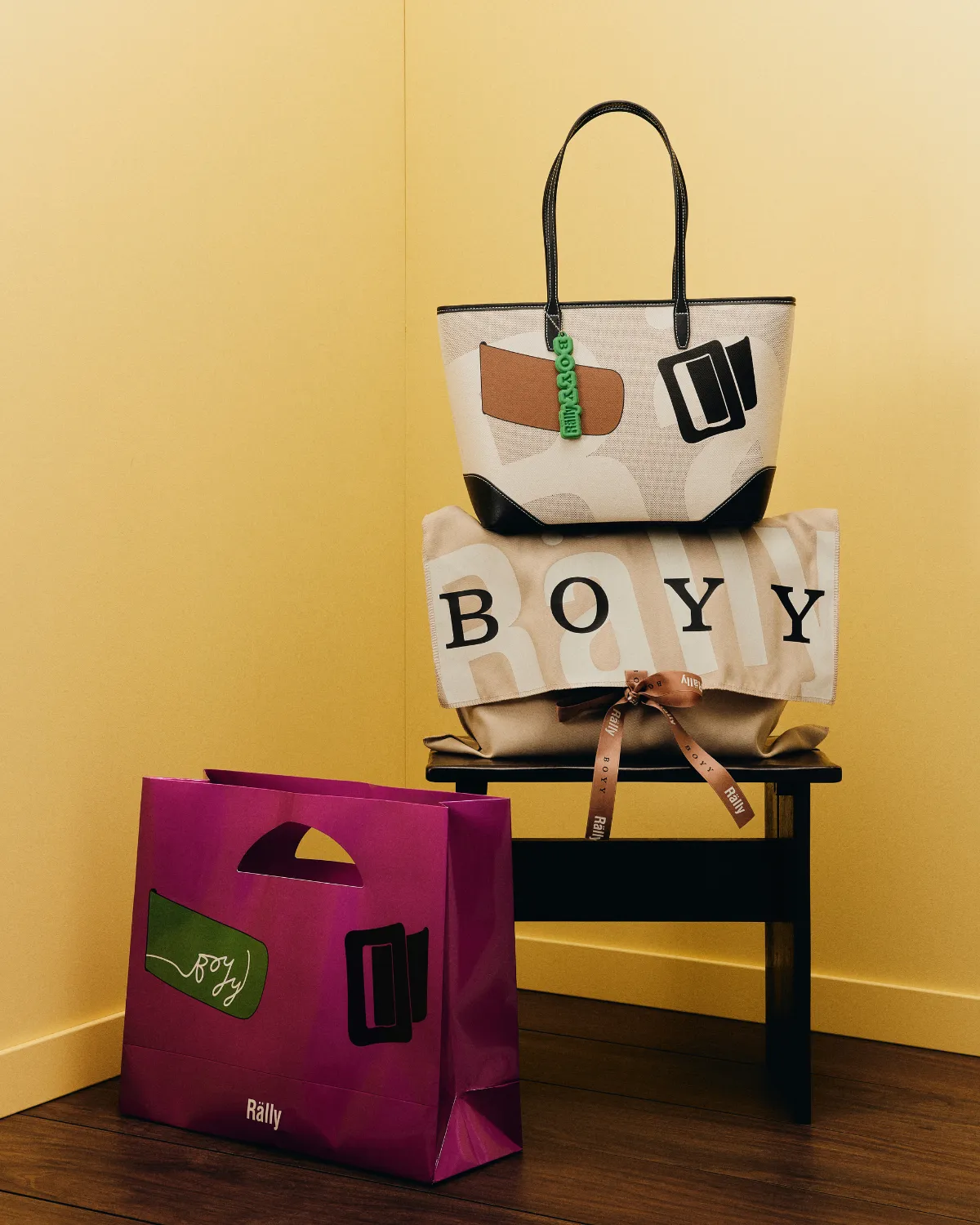 การคอแลบแห่งปีระหว่าง Rally Movement กับ BOYY เปิดตัวกระเป๋า Rally x BOYY Buckle Up! Tote