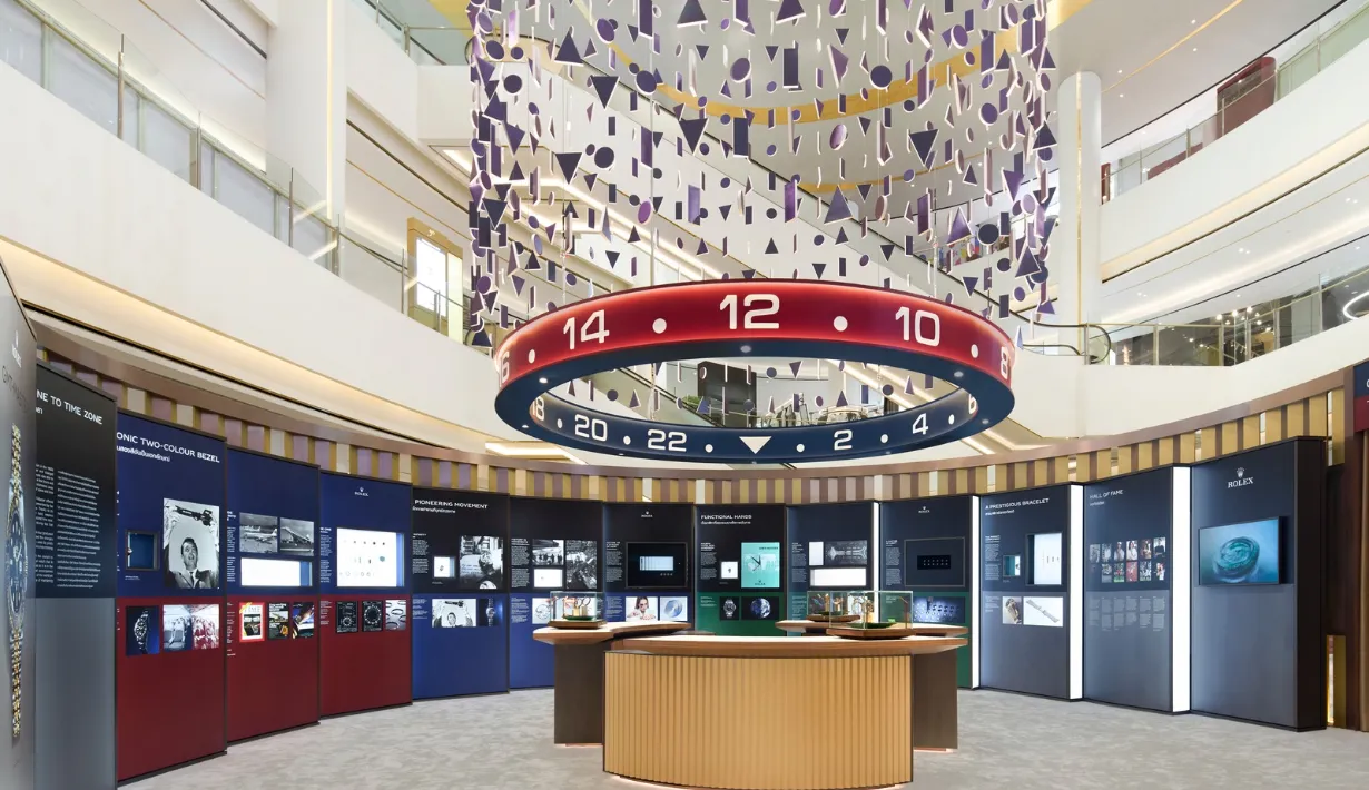 ออกเดินทางท่องเวลาไปกับมรดกนาฬิกาแห่งนักเดินทางผ่านนิทรรศการ Rolex GMT-Master