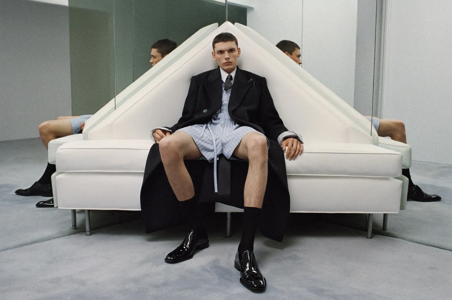 SJ on Saint Laurent Men's Fall 2026