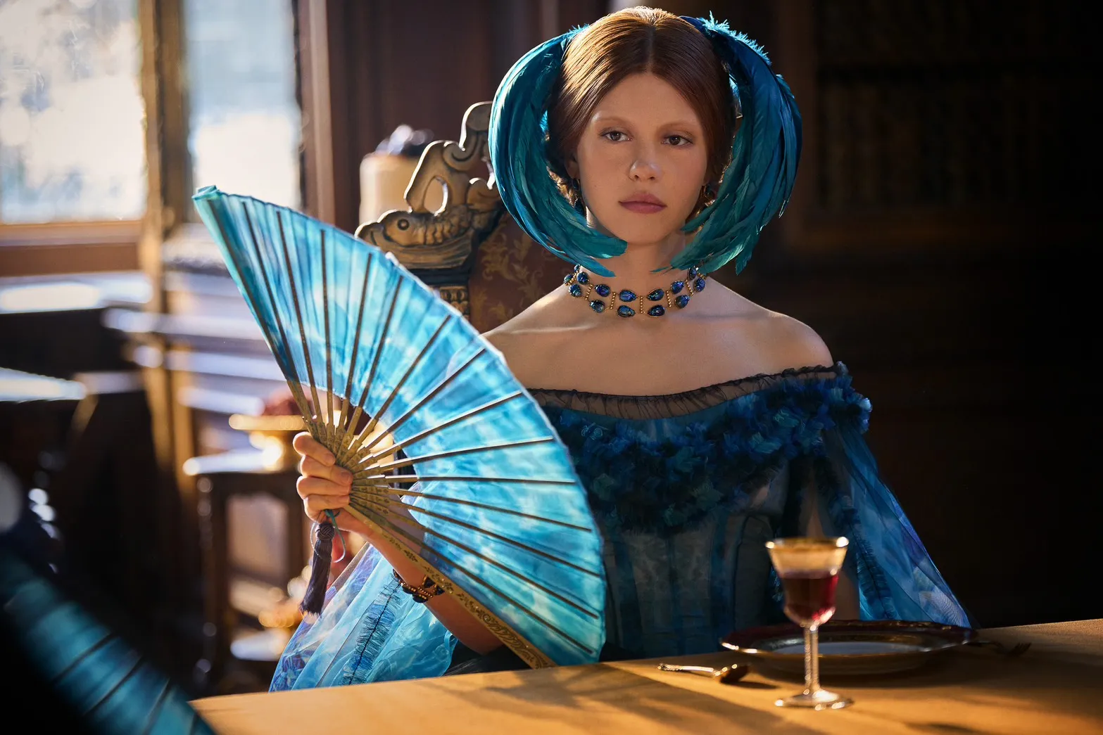 Mia Goth Frankenstein Netflix Tiffany & Co.