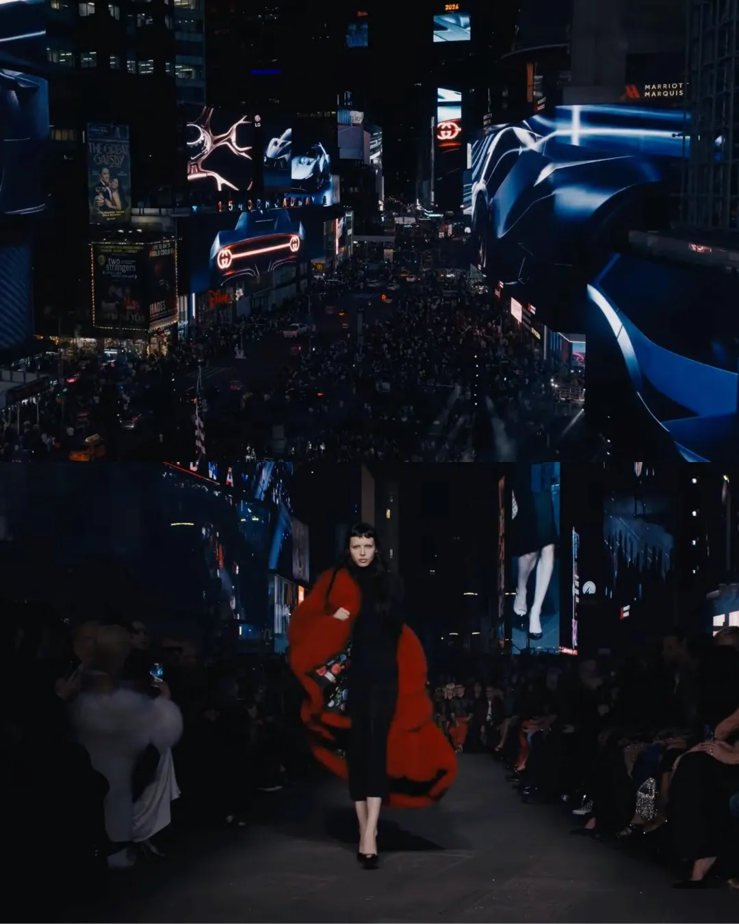 Times Square - Gucci - Gucci Cruise 2027 -Gucci Core