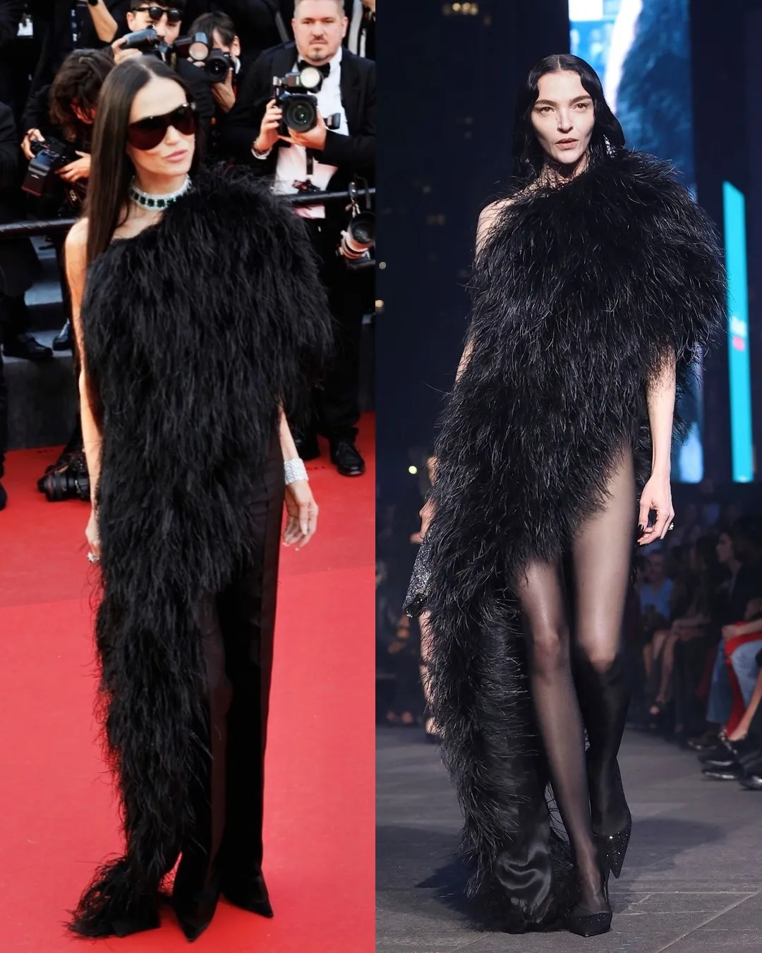 'Demi Moore' สวมใ่ส่ชุดเดรสจาก Gucci คอลเล็กชั่นครูส 2027 โดย 'Demna' ในเทศกาลภาพยนตร์นานาชาติคานส์ ครั้งที่ 79 ประจำปี 2026