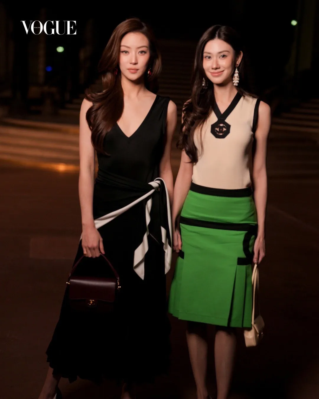 'ลีน่า-ลลินา' และ 'หมิว-ณัชชา' แขกคนสำคัญจากประเทศไทย ในโชว์ CHANEL คอลเล็กชั่นฤดูใบไม้ผลิ/ฤดูร้อน 2027