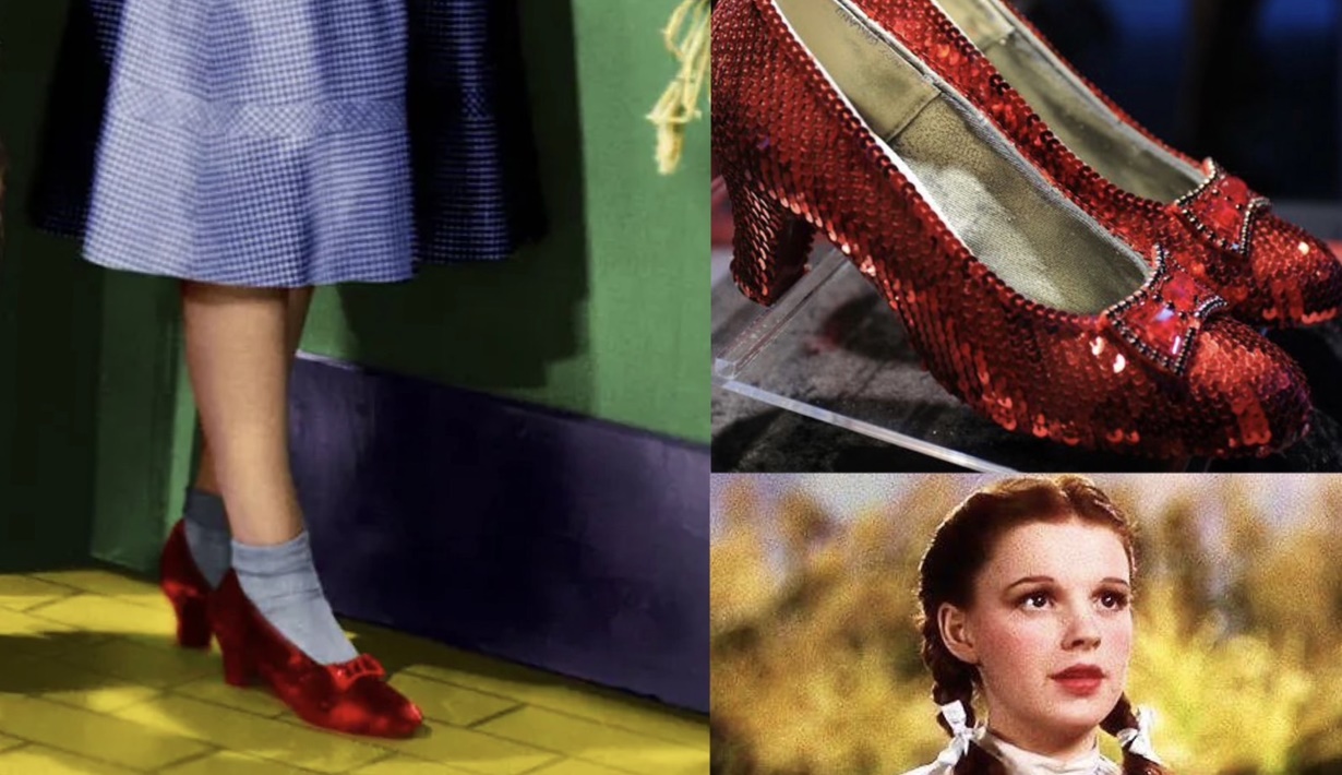 The Stolen Ruby Slippers Of The Wizard Of Oz A Case Of Epic Mystery And Closure News 8269