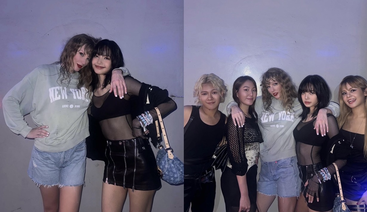 Taylor Swift and BLACKPINK's Lisa Create Buzz with Epic Meet-Up in ...