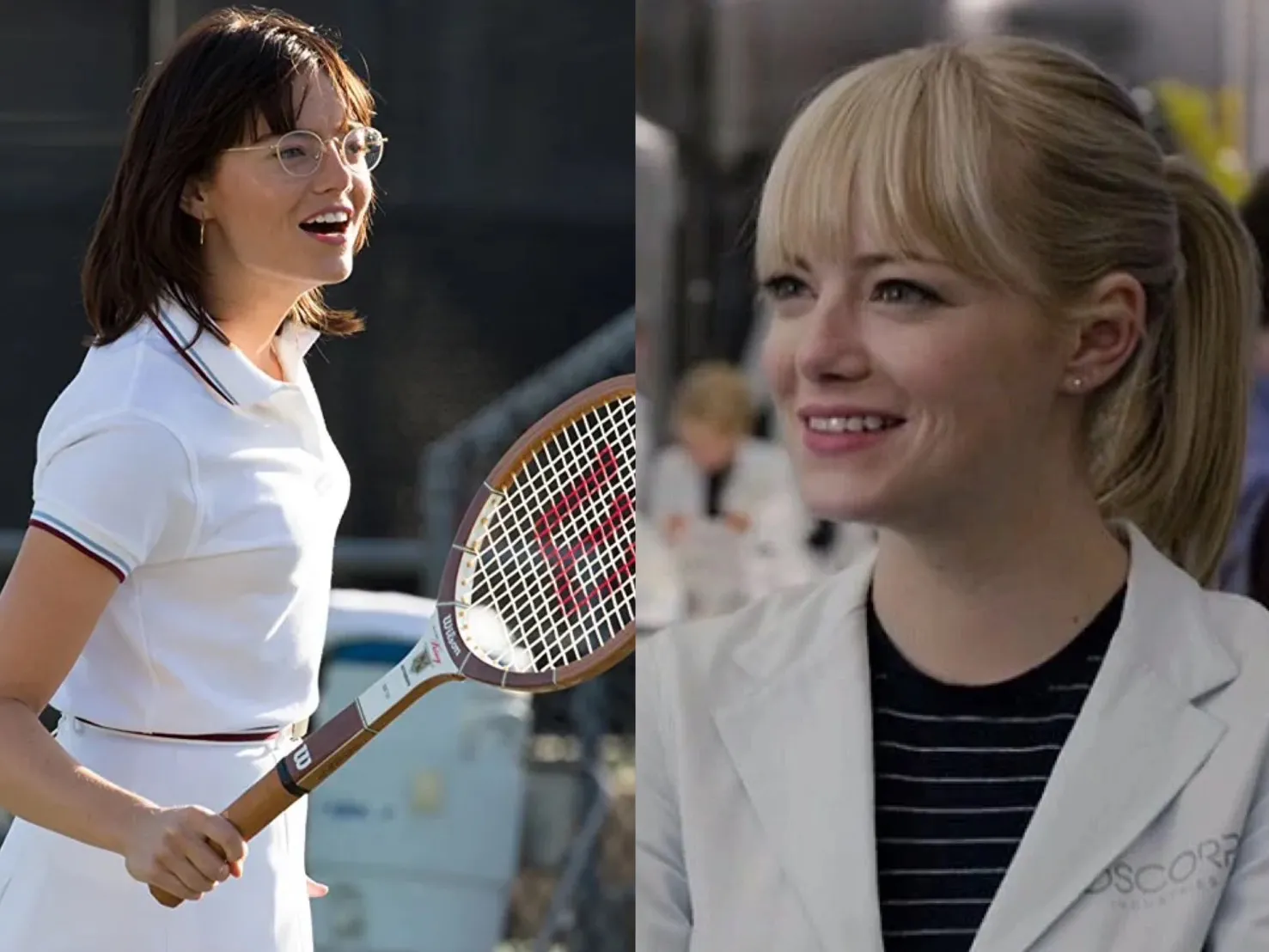 emma stone tennis