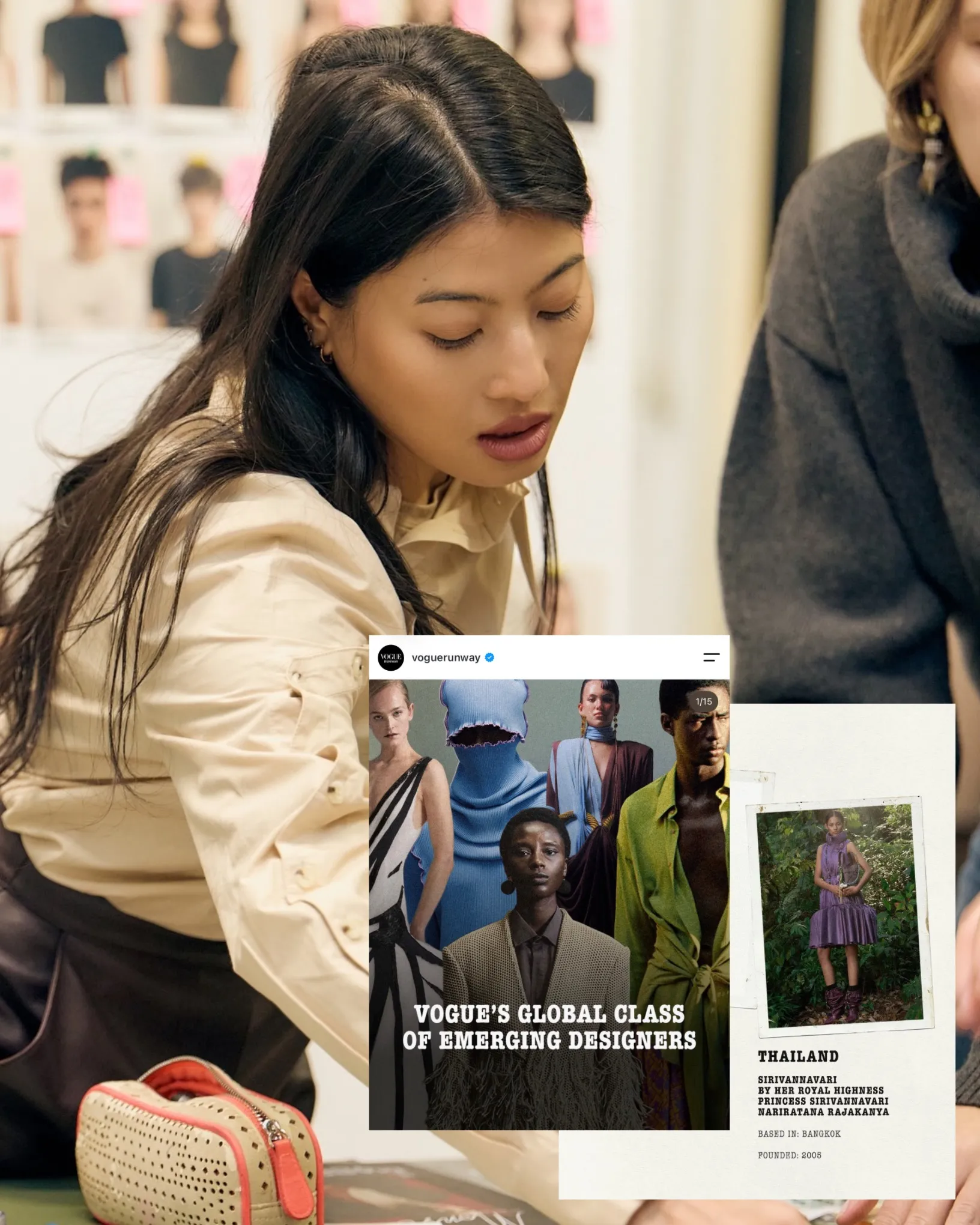 SIRIVANNAVARI Global Class of Emerging Designers on Vogue Runway