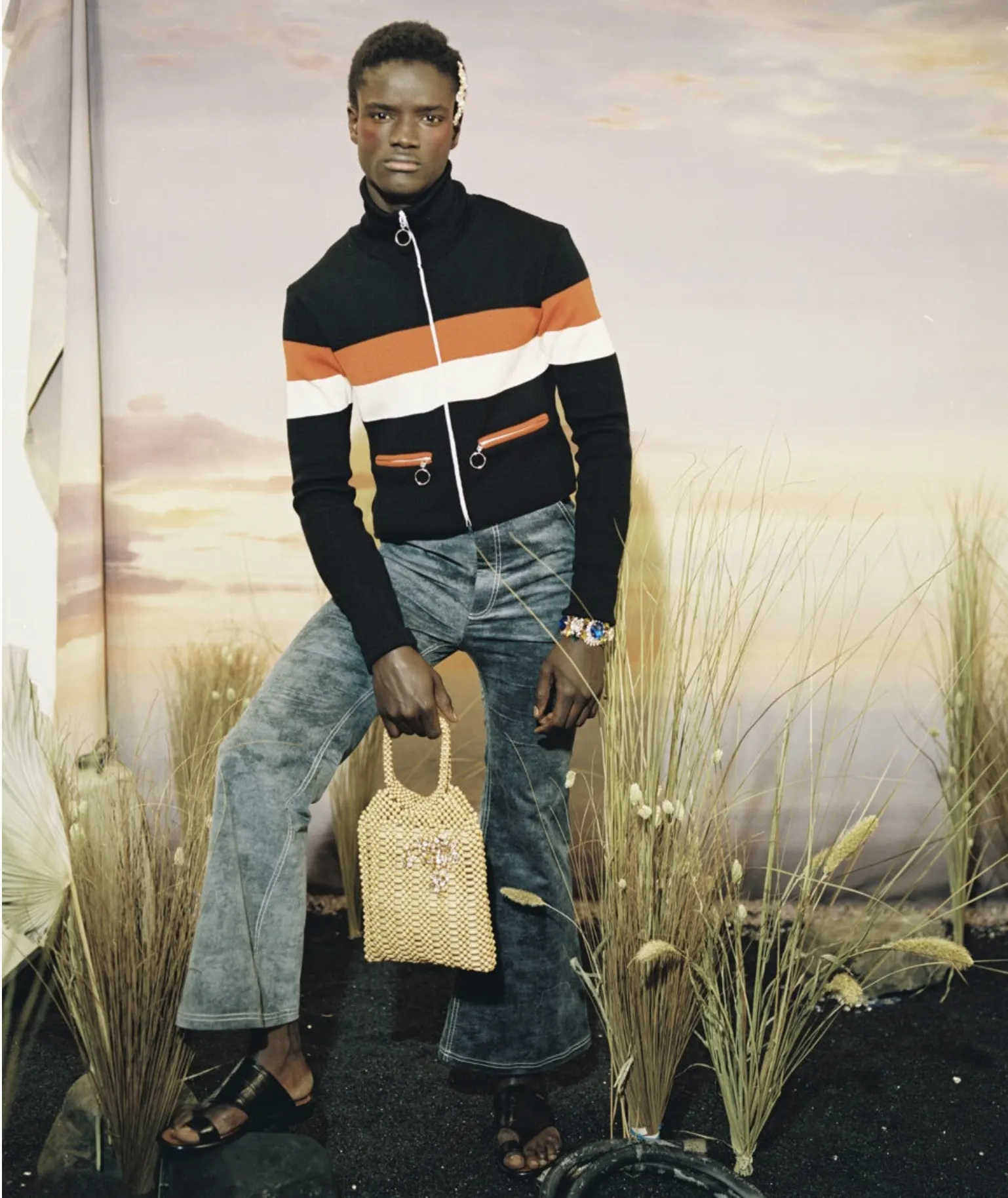 Wales Bonner - 'Ebonics' คอลเล็กชั่นเสื้อผ้าบุรุษ ฤดูใบไม้ร่วง/ฤดูหนาว 2015