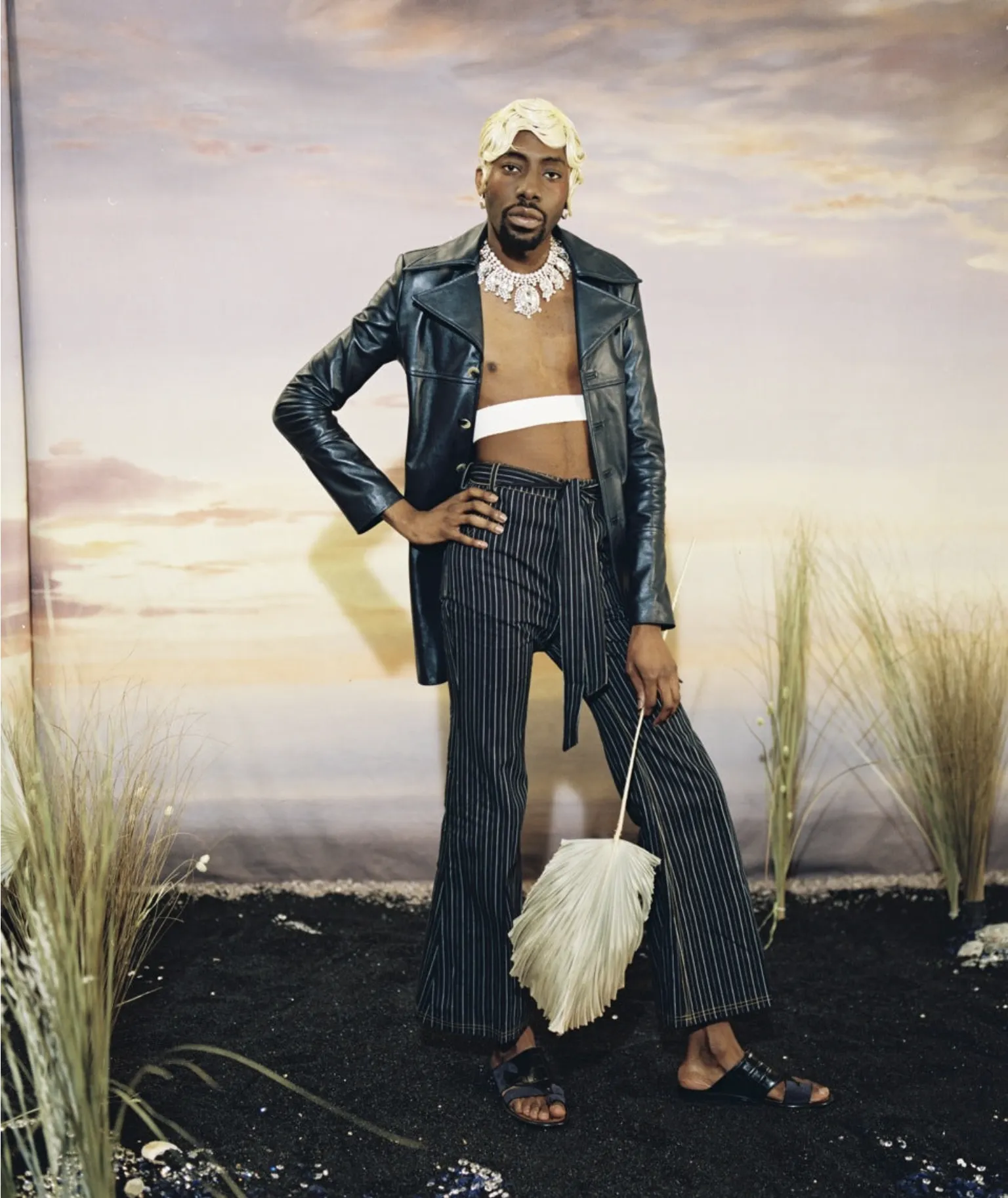 Wales Bonner - 'Ebonics' คอลเล็กชั่นเสื้อผ้าบุรุษ ฤดูใบไม้ร่วง/ฤดูหนาว 2015