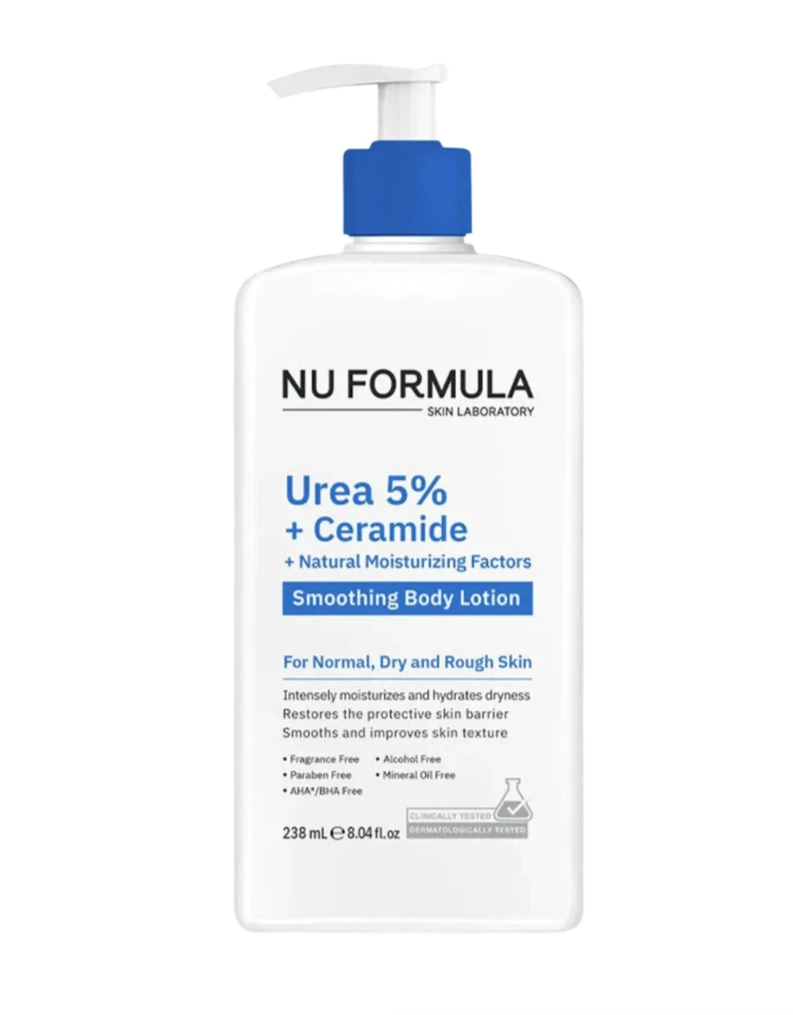 Urea 5% + Ceramide Smoothing Body Lotion (ราคา 590 บาท) จาก Nu Formula