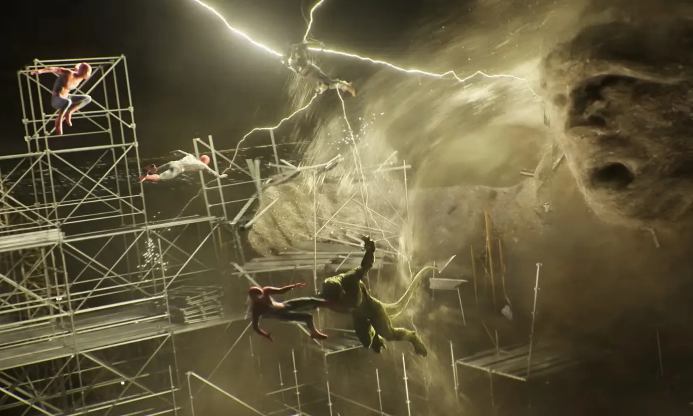 ฉากในภาพยนตร์ Spider-Man: Brand New Day