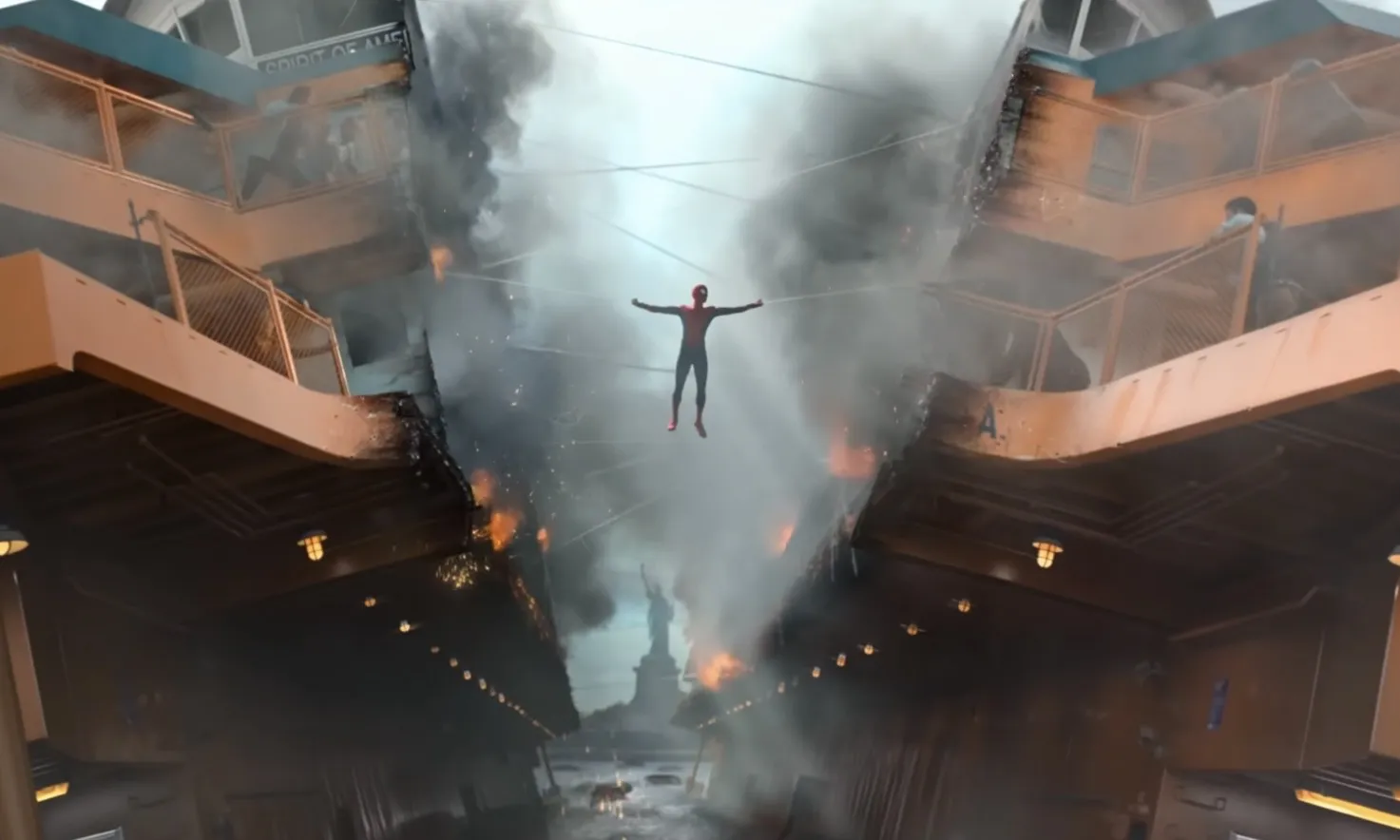 ฉากในภาพยนตร์ Spider-Man: Brand New Day