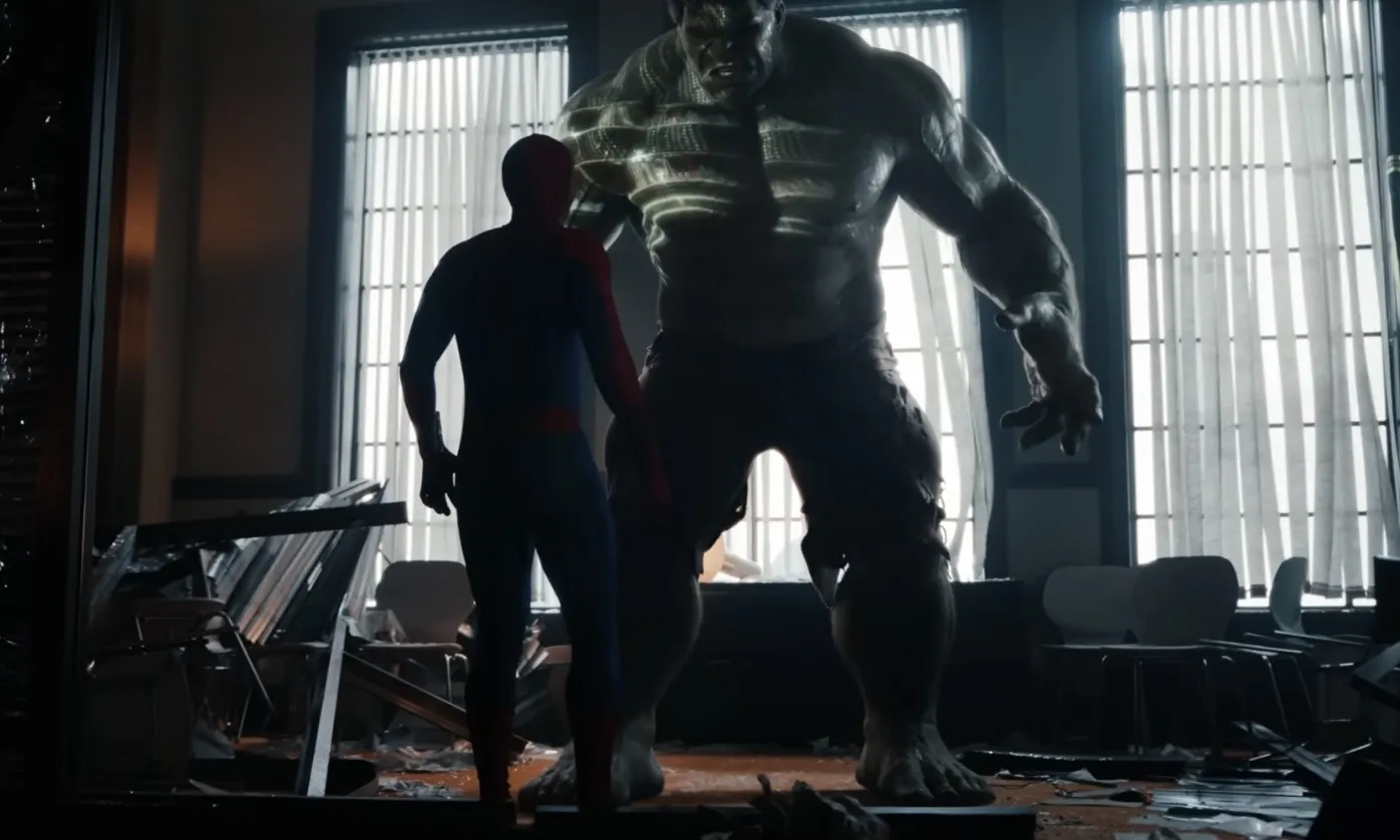 ฉากในภาพยนตร์ Spider-Man: Brand New Day