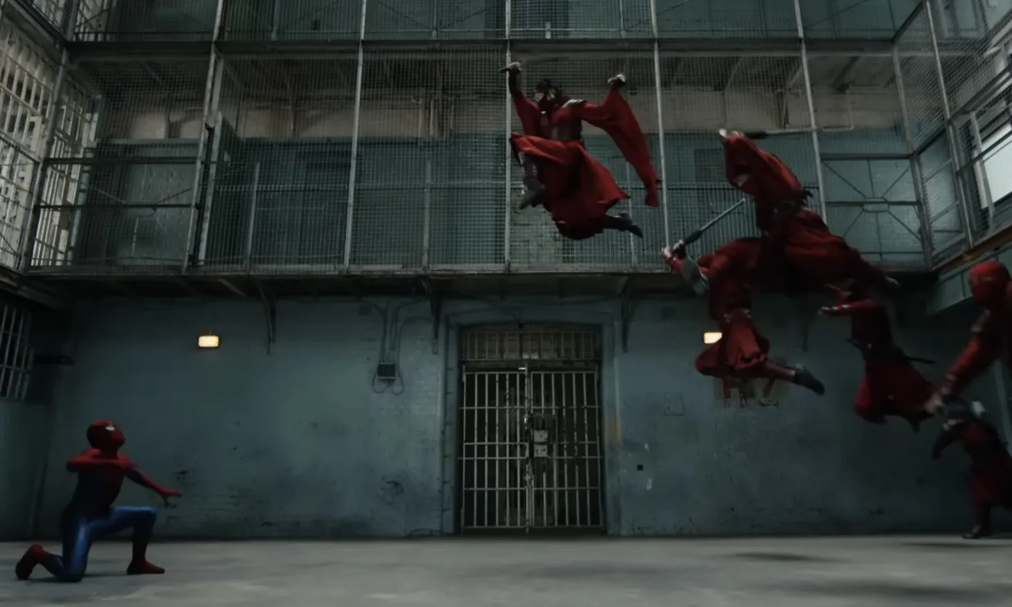 ฉากในภาพยนตร์ Spider-Man: Brand New Day