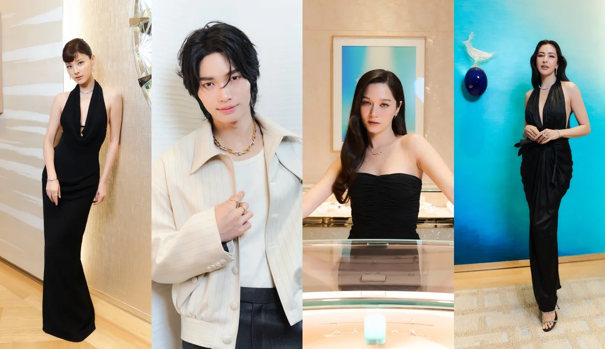 ‘วิน-ใบเฟิร์น-ริต้า-วี’ เฉลิมฉลองความยิ่งใหญ่สโตร์ใหม่ของ Tiffany & Co. ณ ไอคอนสยาม