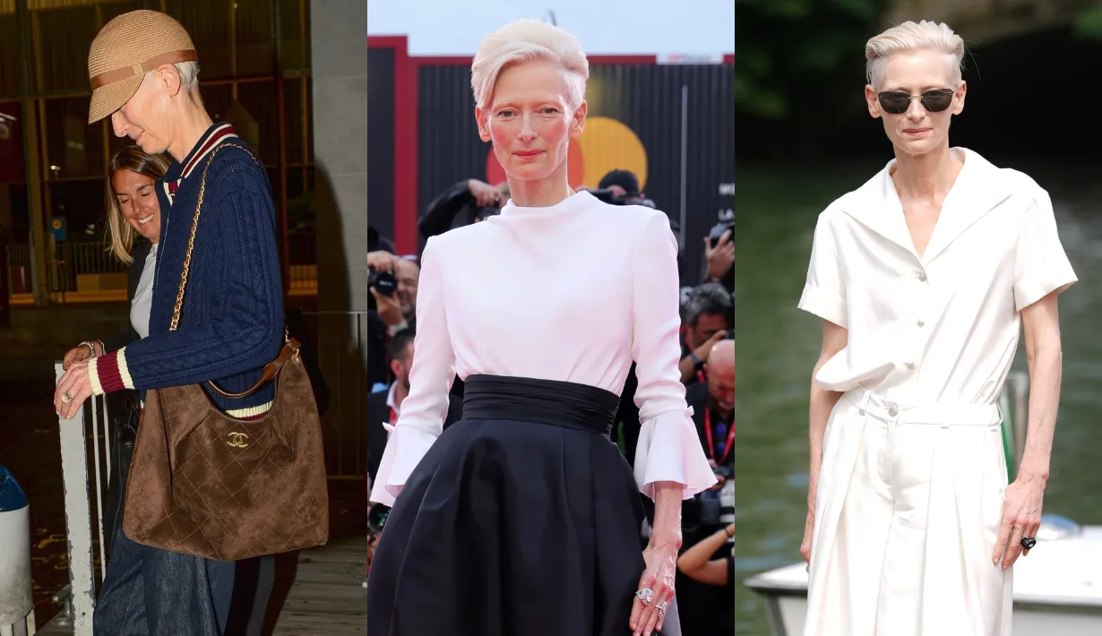 Tilda Swinton at Venice Film Festival 82nd 2025