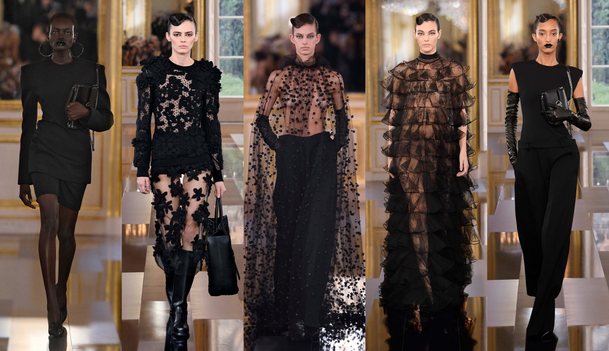 Valentino, Valentino Le Noir, Valentino Pierpaolo Piccioli, Valentino Fall Winter 2024