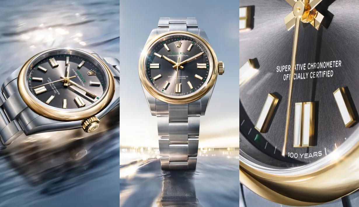 Vogue Watch, Rolex Oyster, Rolex Oyster 100 years, Oyster Perpetual, Rolex Oyster Perpetual, นาฬิกา rolex, นาฬิกาผู้ชาย, นาฬิกาผู้หญิง