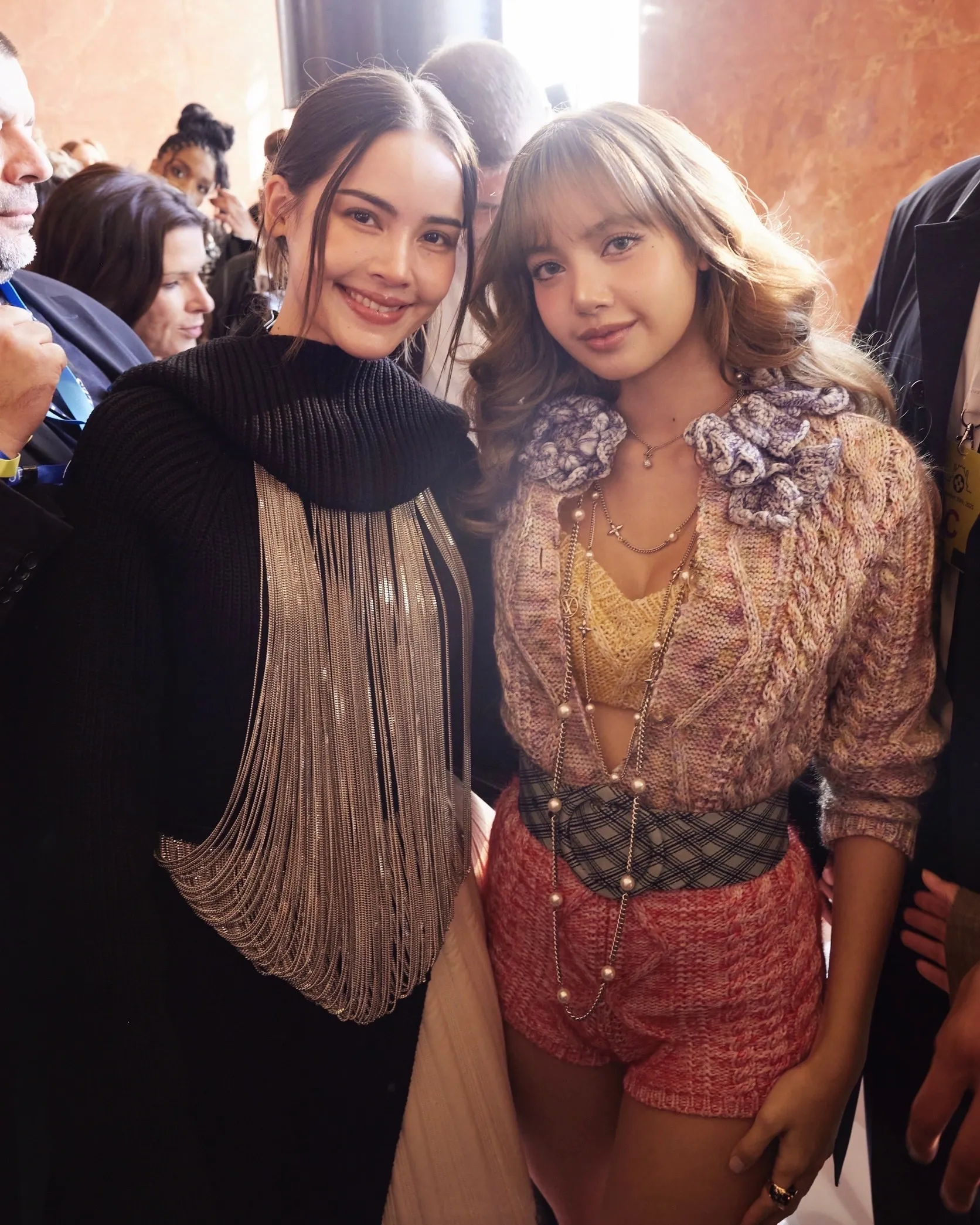 Yaya and Lisa at LV SS 26