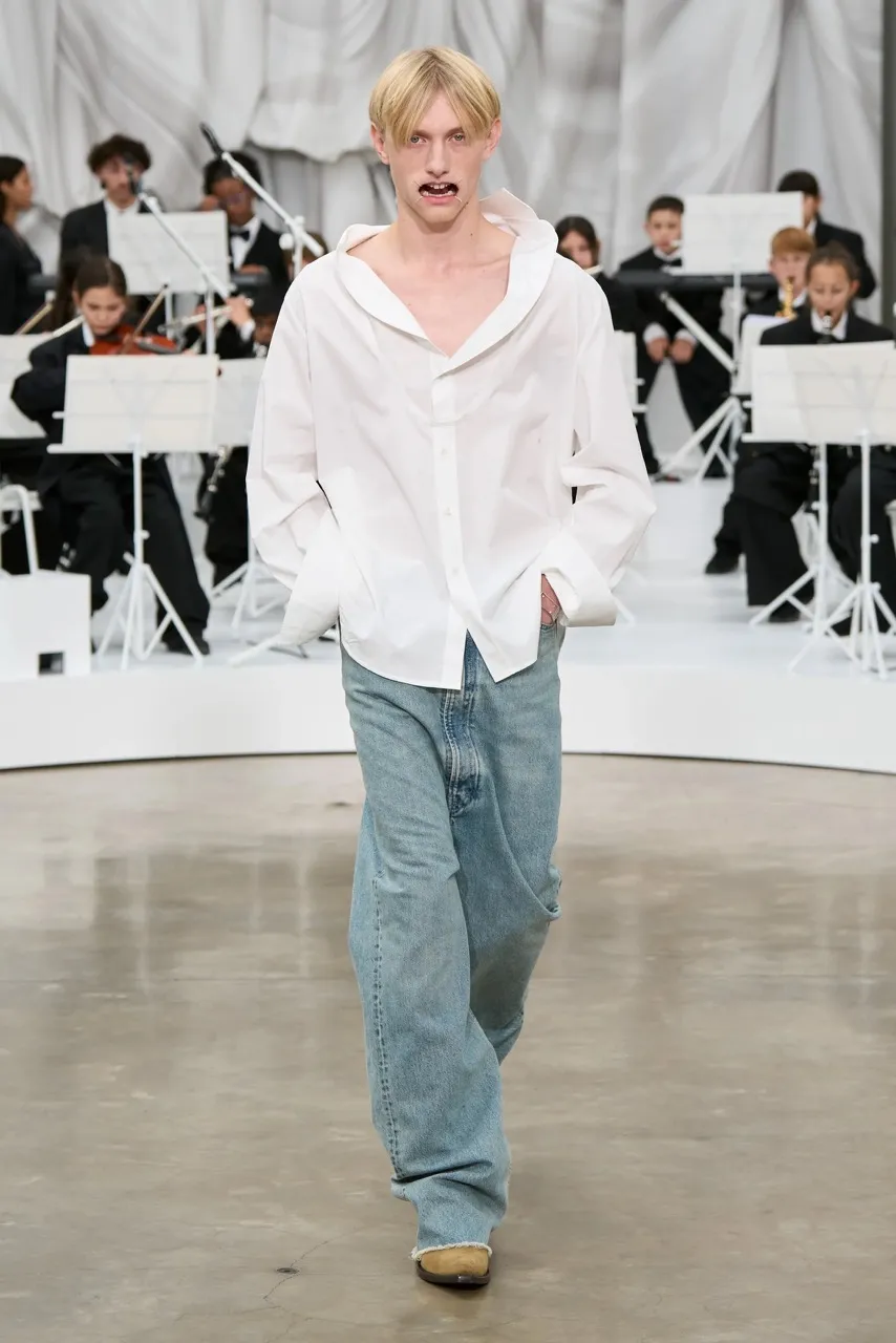 นางเเบบ Maison Margiela รันเวย์