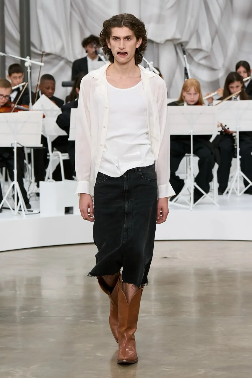 นางเเบบ Maison Margiela รันเวย์