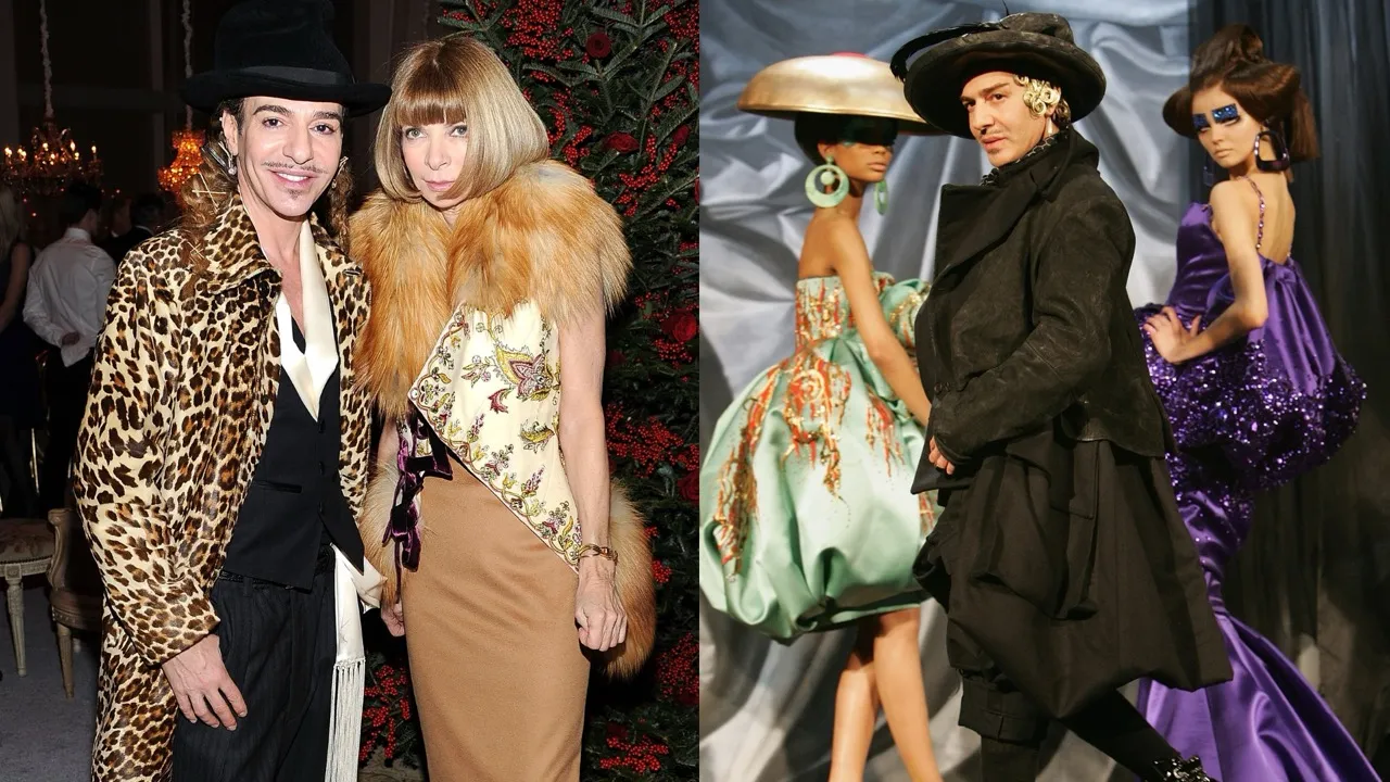 John Galliano และ Anna Wintour
