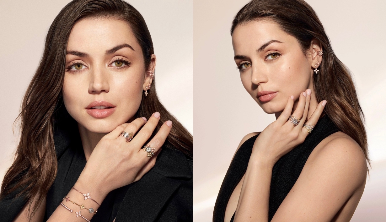 Ana de Armas For Louis Vuitton's 'Idylle Blossom' Jewelry