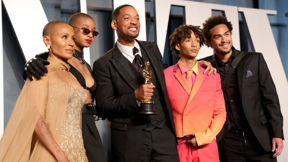 Will Smith and his family attends to Oscars 2022
