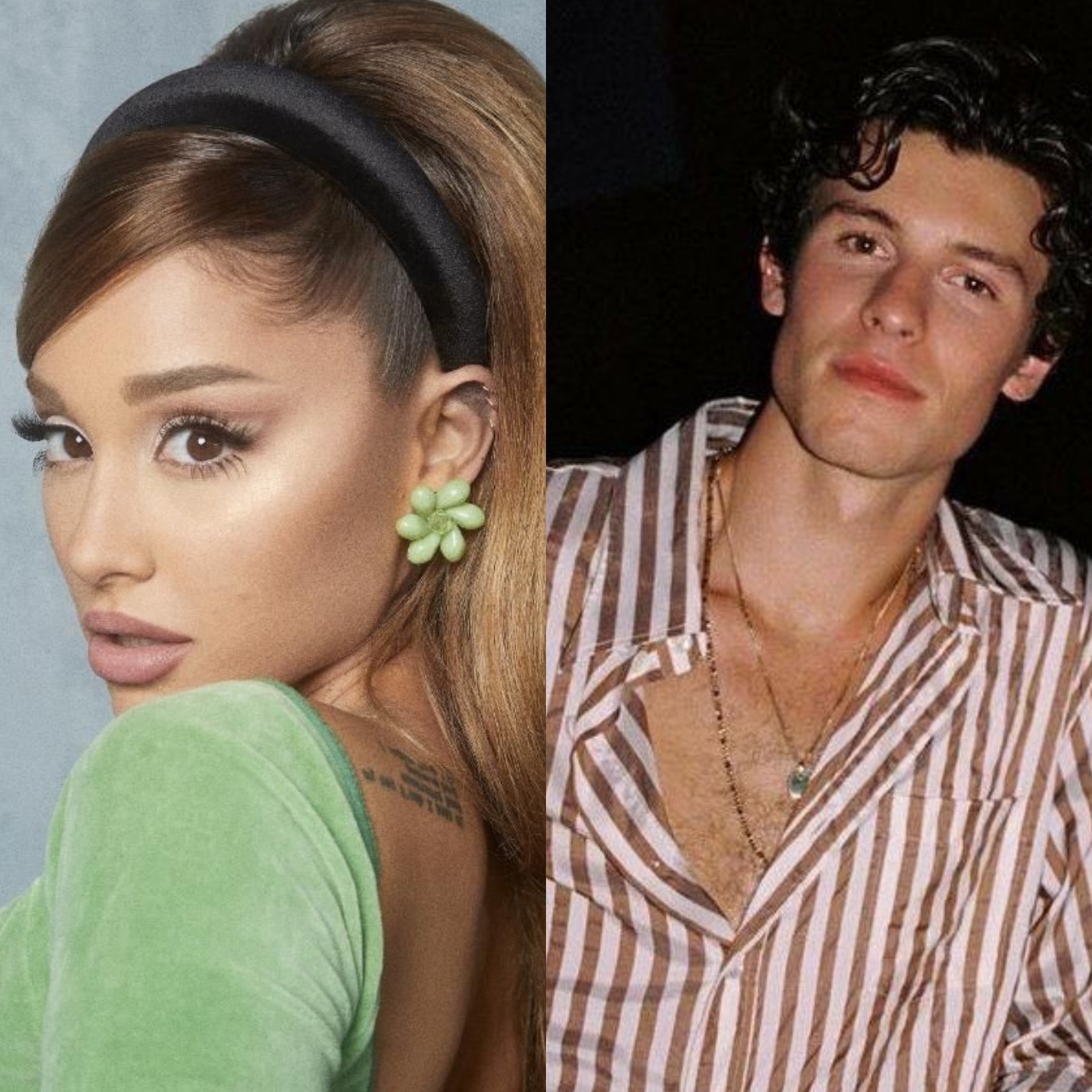 Ariana Grande and Shawn Mendes
