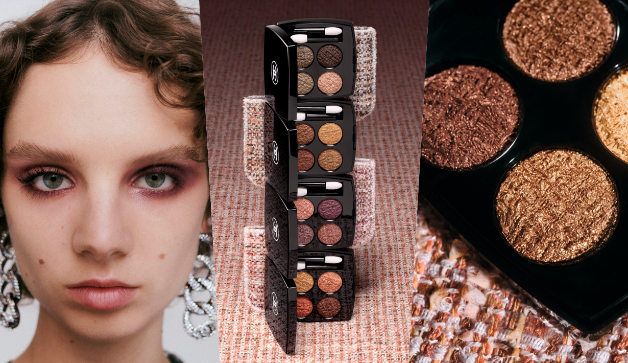 4 Edgy Makeup Looks Created With The CHANEL LES 4 OMBRES TWEED Eye  Collection