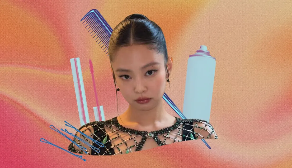 5 STEP สไตลิ่งทรงผม Sleek Bun แบบ Jennie Kim ด้วยตัวเอง