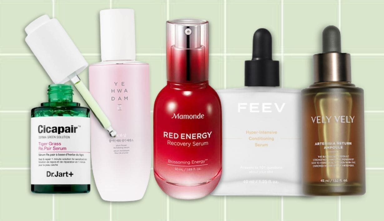 รวม 10 เซรั่มแบรนด์เกาหลีสุดฮิต ผิวอิ่มน้ำฉ่ำเด้ง แก้ปัญหาผิวได้อย่างตรงจุด