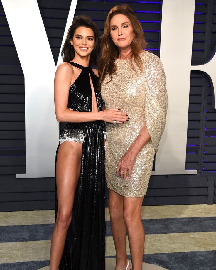 Caitlyn Jenner with Kendall Jenner 
