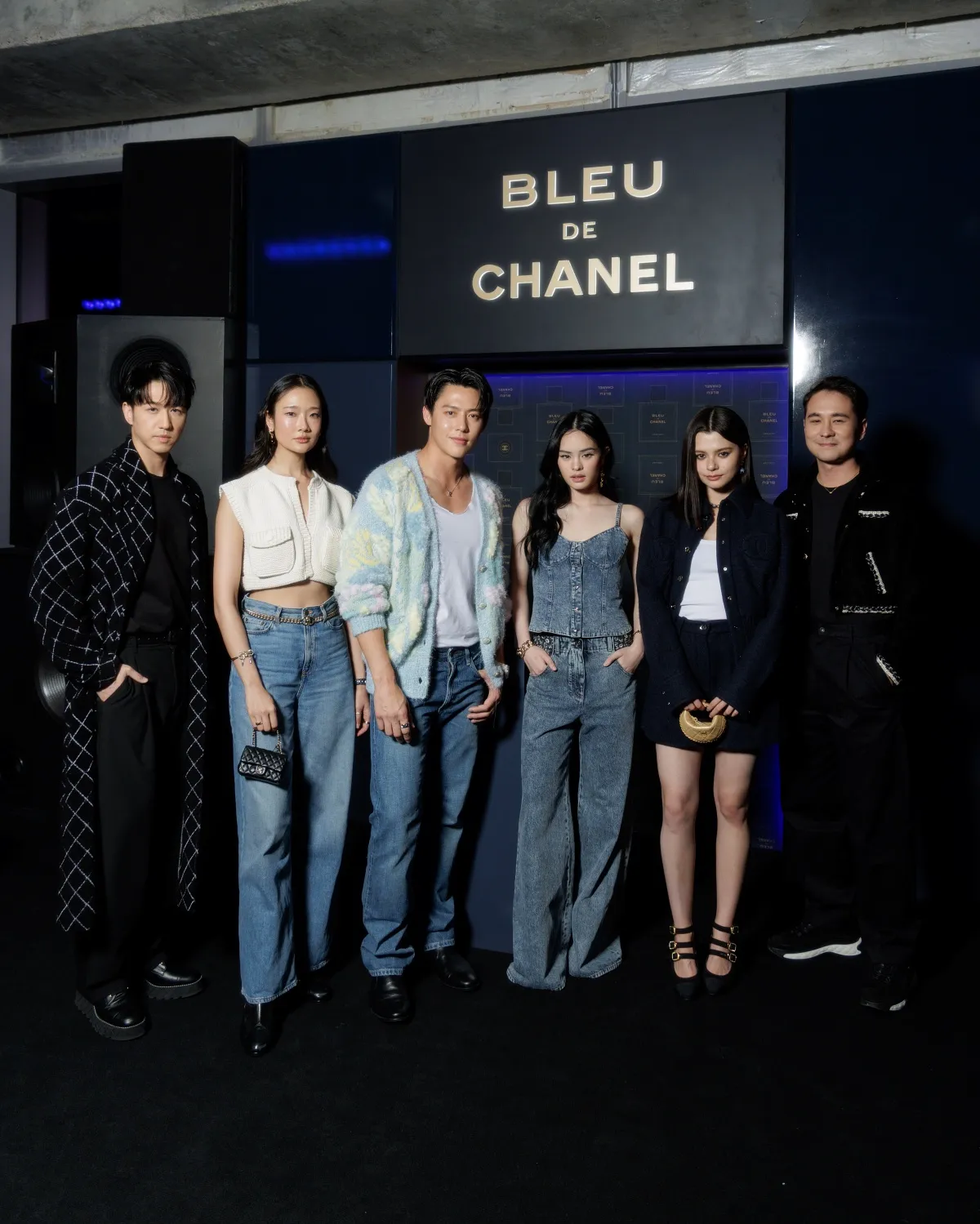 เหล่าดารานักแสดงในงานปาร์ตี้เปิดตัวน้ำหอม Bleu de CHANEL L'Exclusif ณ One City Center 

