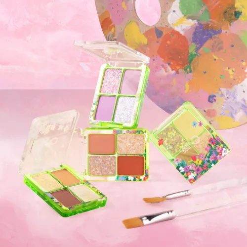 makup cathy doll collab give me museums collection Blooming Eye Palette