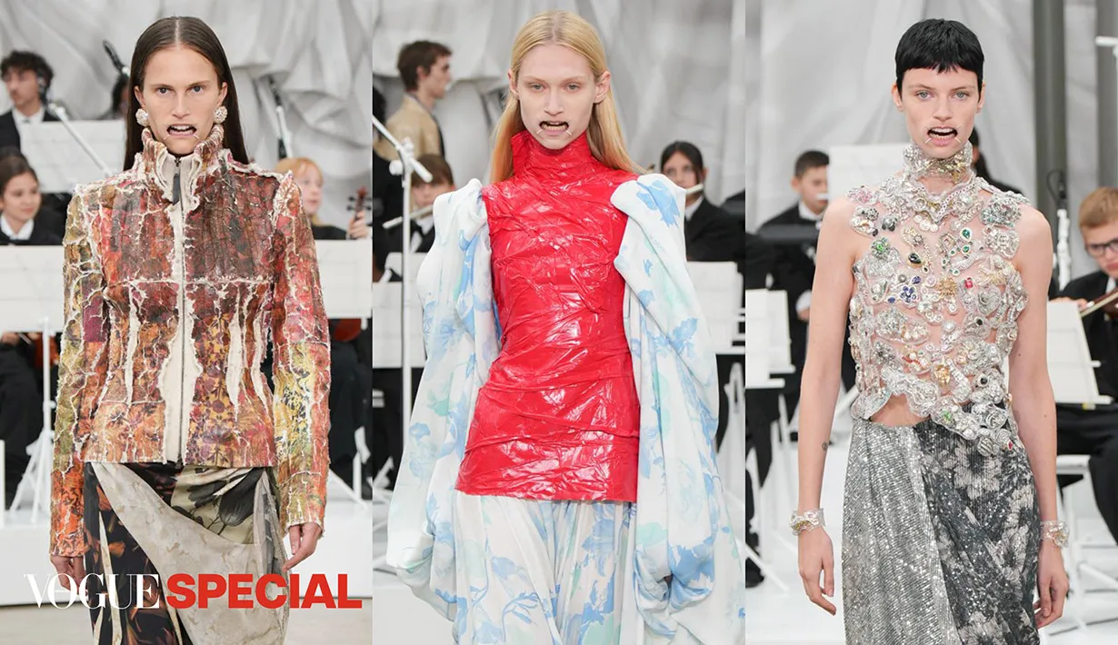 นางเเบบ Maison Margiela รันเวย์