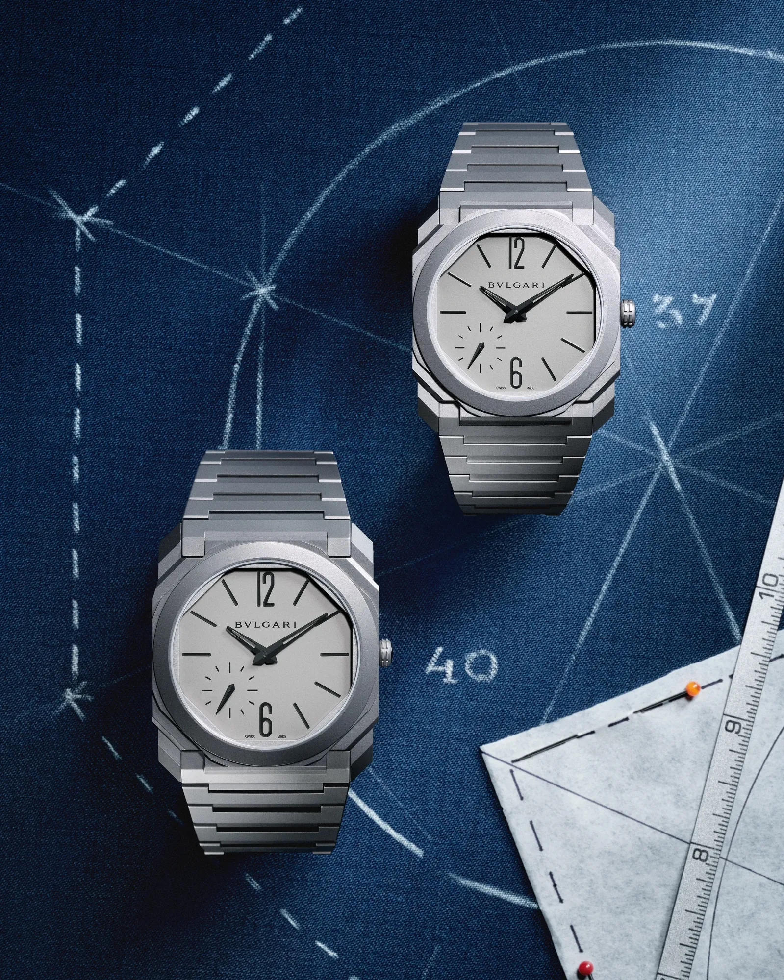 นาฬิกา Octo Finissimo Titanium 37 mm